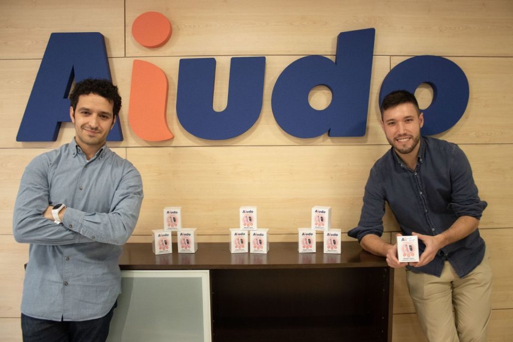 Foto de El director estratégico, Enrique Enguix, y el CEO de Aiudo,