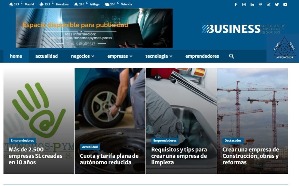 Foto de Portal de Noticias Empresariales AutonomosPymes.Press